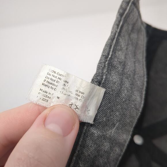 Alpha Phi Slideback Baseball Cap Gray One Size Adjustable Embroidered Dalix - Picture 9 of 9